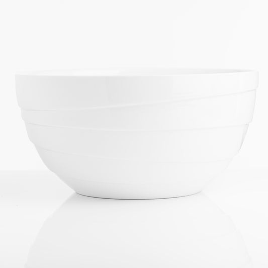 Porcelain Salad Bowl. 9.5-inch (24 cm). High-fired porcelain.
